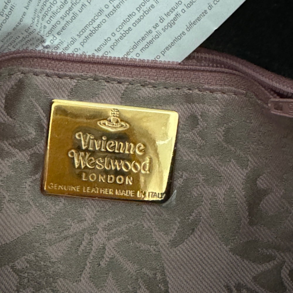 BRAND NEW SEX CLUTCH Vivienne Westwood BLK PATENT LEATHER. - Picture 3 of 13